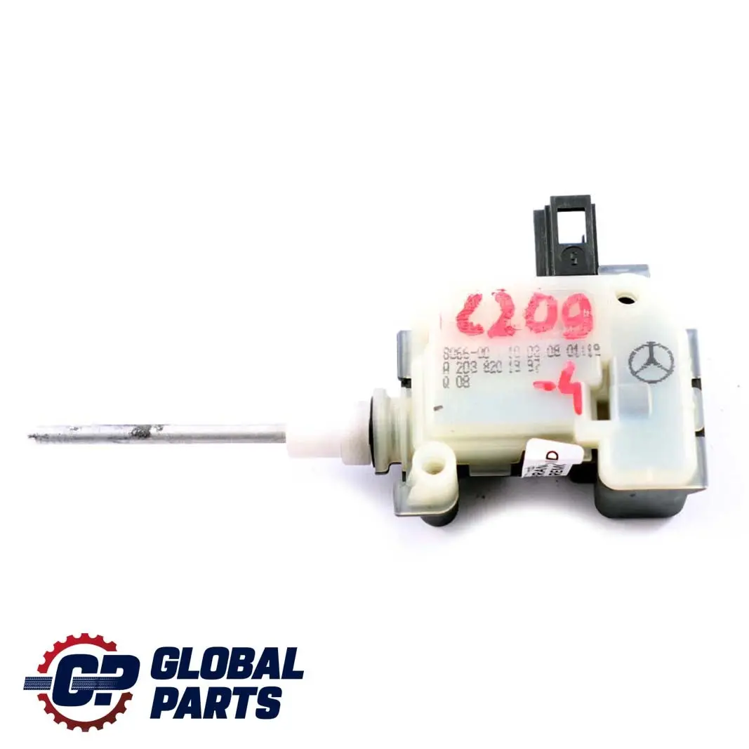  Mercedes-Benz CLK-Class C209 4 Fuel Flap Release Actuator Motor - SKU A2038201997-4 - Part number A2038201997