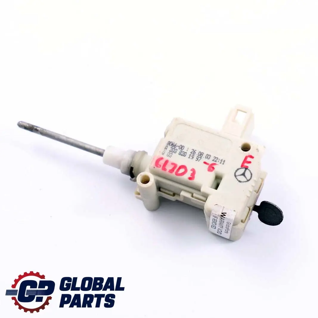  Mercedes-Benz CLC CL203 6 Stellmotor Stellelement Tankklappe - SKU A2038201997-6 - Teilenummer A2038201997
