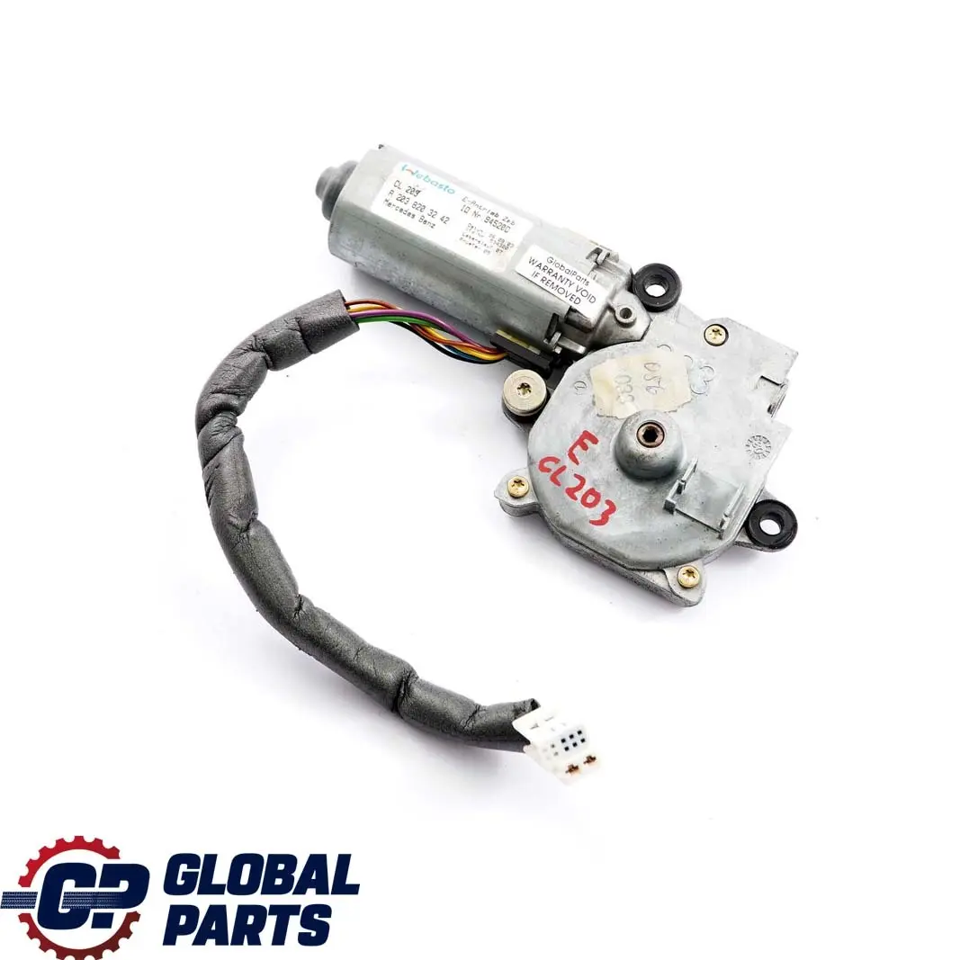 Mercedes-Benz C E CL203 W211 Sunroof Control Unit Motor Sun Roof to with Part number A2038203242 Mercedes-Benz C E CL203 W211 Sunroof Control Unit Motor Sun Roof - SKU A2038203242 - Part number A2038203242
