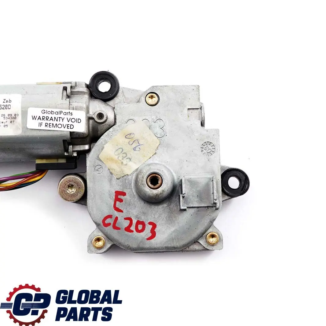 Tetto apribile Unità di controllo motore per Mercedes CL203 W211 con numero di parte A2038203242 Mercedes CL203 W211 Tetto apribile Unità di controllo motore - SKU A2038203242 - Numero di parte A2038203242