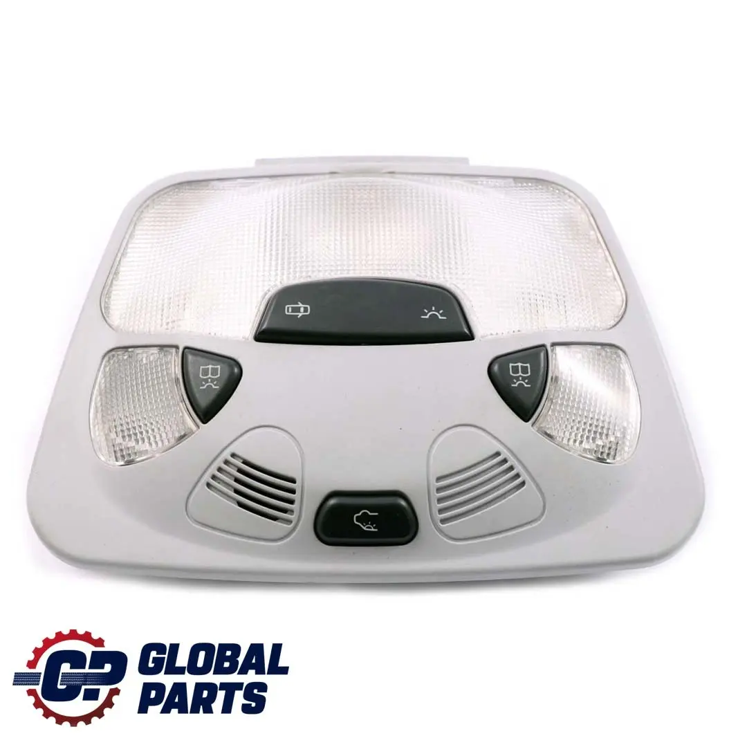 Luce Interna Del Tetto Lampada Di Lettura Grigio per Mercedes W203 con numero di parte A2038204601 Mercedes W203 Luce Interna Del Tetto Lampada Di Lettura Grigio - SKU A2038204601 - Numero di parte A2038204601