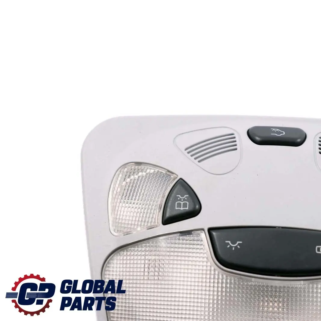Luce Interna Del Tetto Lampada Di Lettura Grigio per Mercedes W203 con numero di parte A2038204601 Mercedes W203 Luce Interna Del Tetto Lampada Di Lettura Grigio - SKU A2038204601 - Numero di parte A2038204601