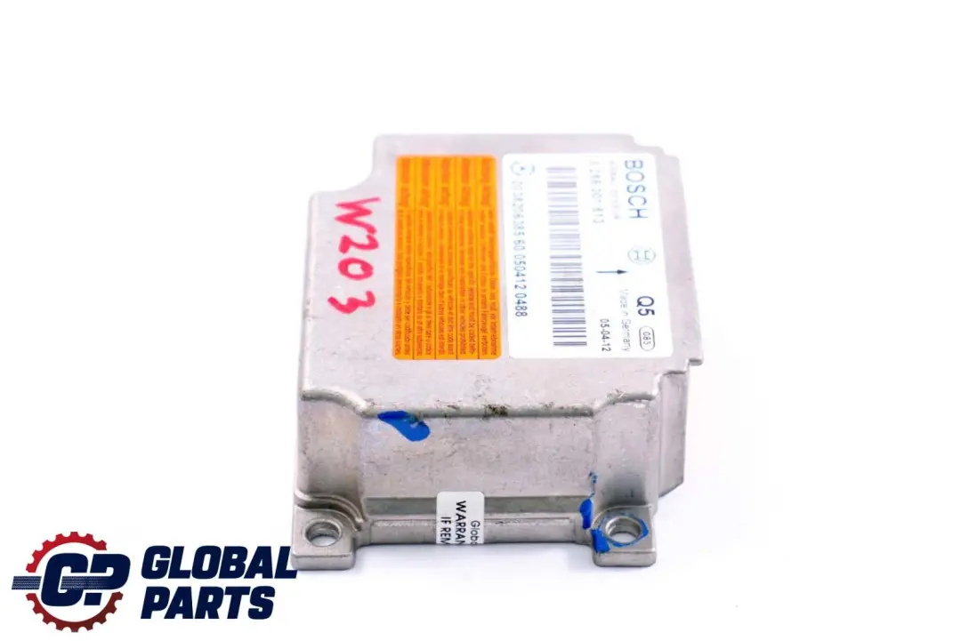  Mercedes-Benz C-Class W203 Airbag System Control Unit Module ECU - SKU A2038206385 - Part number A2038206385