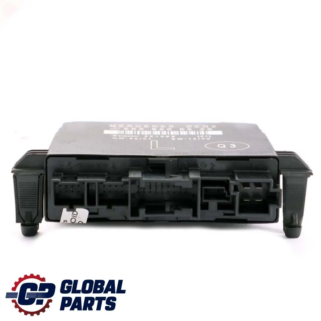 Mercedes-Benz C-Class W203 Door Control Module Unit Rear Left N/S to with Part number A2038206526 Mercedes-Benz C-Class W203 Door Control Module Unit Rear Left N/S - SKU A2038206526 - Part number A2038206526