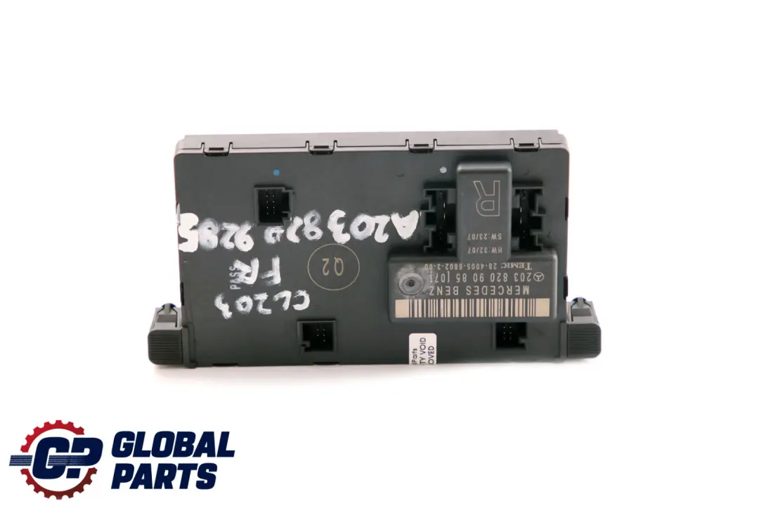  Mercedes-Benz CLC CL203 Module de commande de porte avant droite - SKU A2038209285 - Numéro de pièce A2038209085