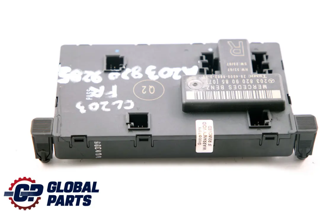 Mercedes CLC CL203 Módulo de control de la puerta delantera derecha - SKU A2038209285 - Número de pieza A2038209085