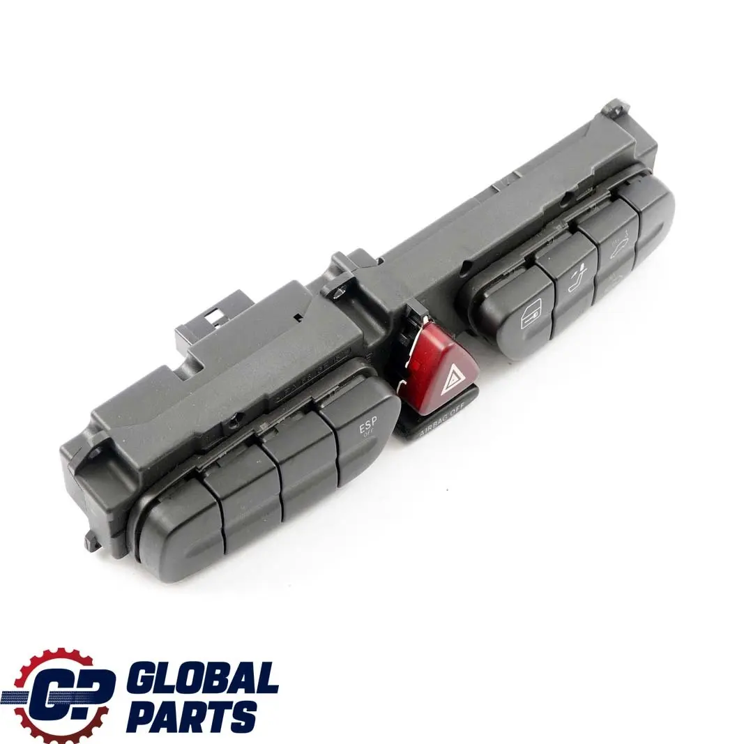 Mercedes-Benz C-Class W203 Center Hazard Control Switch Panel ESP to with Part number A2038218979 Mercedes-Benz C-Class W203 Center Hazard Control Switch Panel ESP - SKU A2038209310 - Part number A2038218979