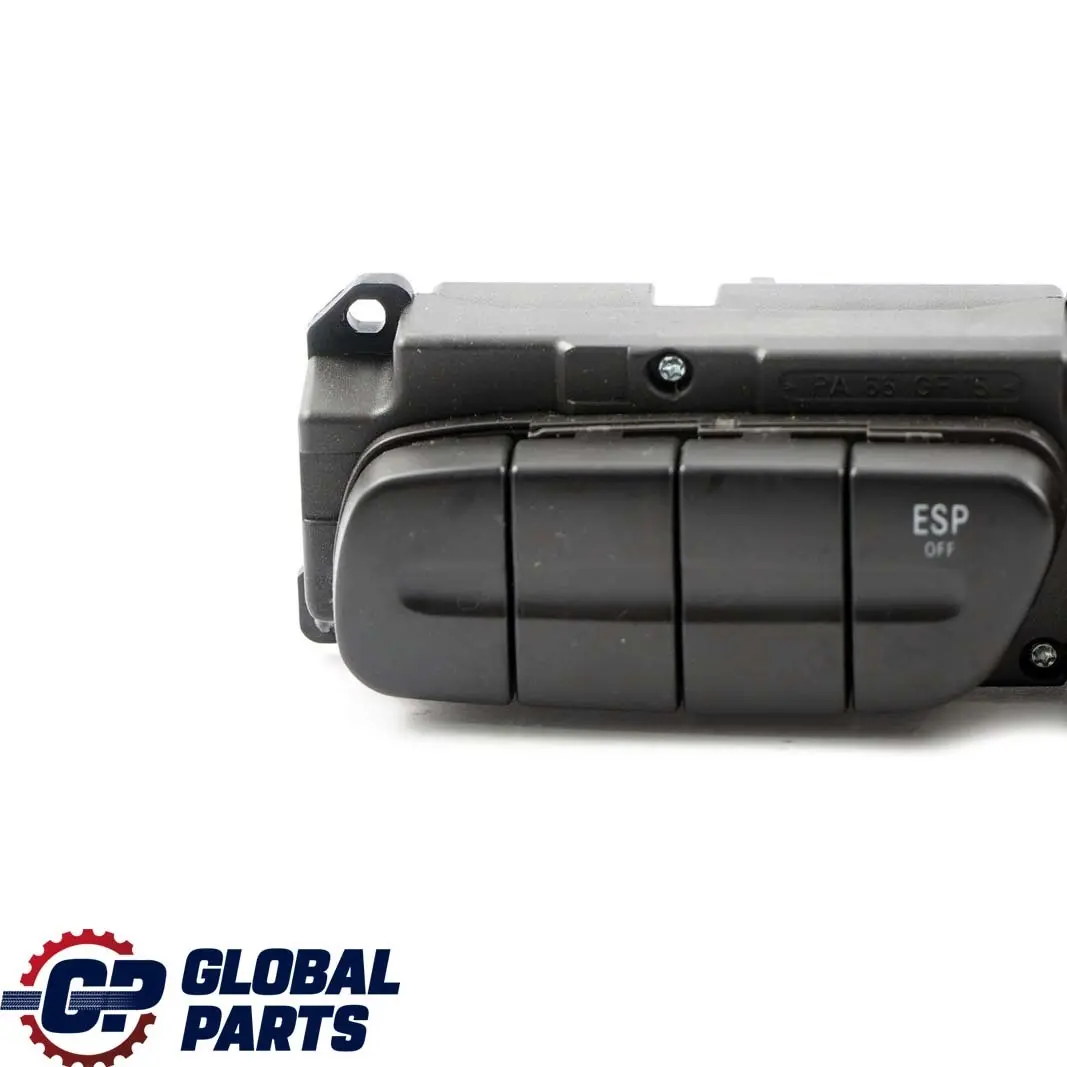 Mercedes-Benz C-Class W203 Center Hazard Control Switch Panel ESP to with Part number A2038218979 Mercedes-Benz C-Class W203 Center Hazard Control Switch Panel ESP - SKU A2038209310 - Part number A2038218979