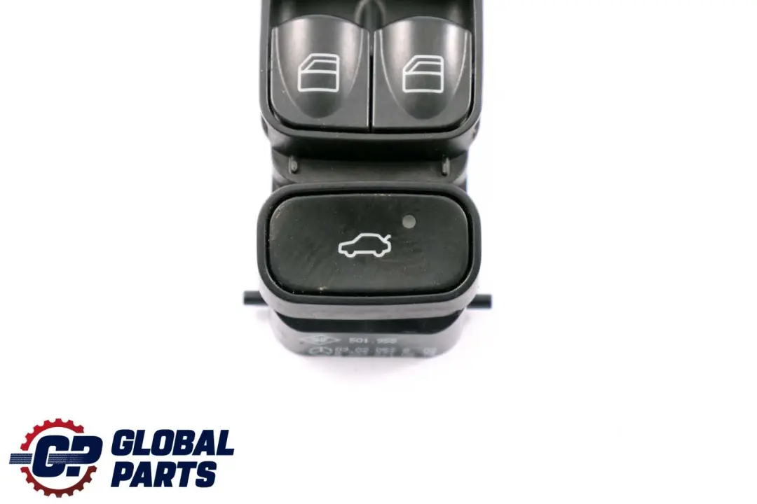 Driver Side Front Window Switch Button to Mercedes W203 with Part number A2038210679 Mercedes W203 Driver Side Front Window Switch Button - SKU A2038210679 - Part number A2038210679