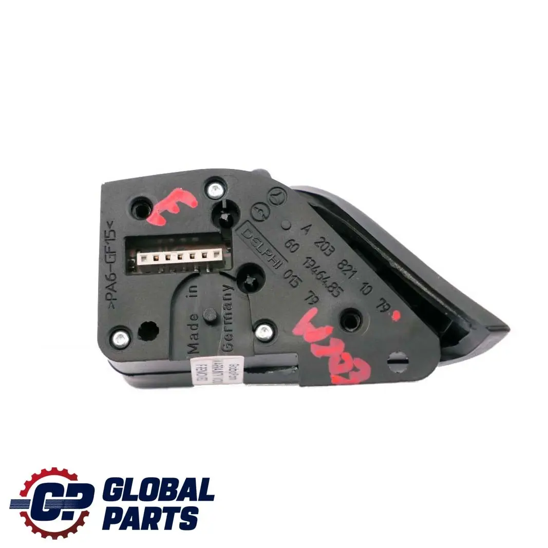 Mercedes CLC CL203 Interruptor del volante izquierdo multifuncion - SKU A2038211079 - Número de pieza A2038211079