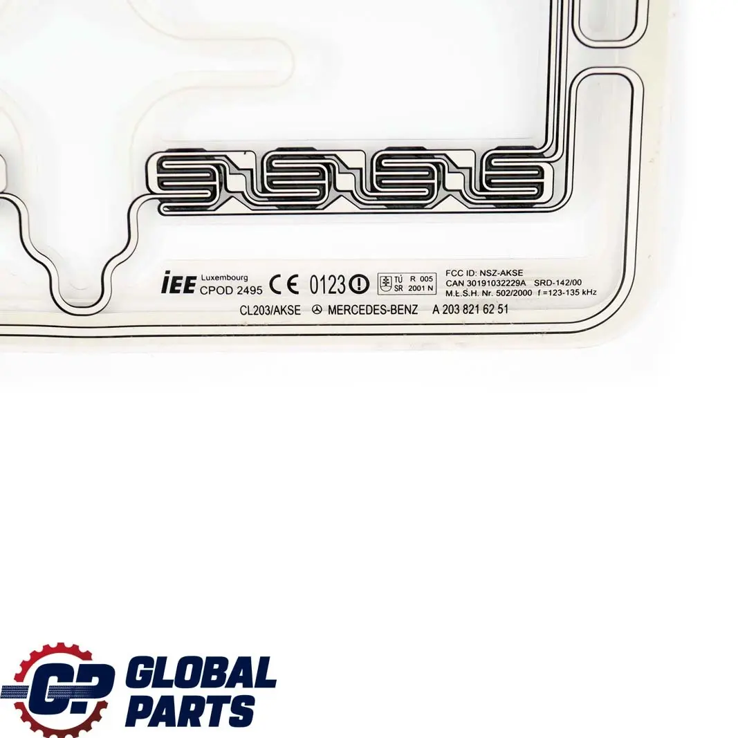  Mercedes-Benz C-Class CLC CL203 Driver's Seat Occupancy Sensor Mat - SKU A2038216251 - Part number A2038216251
