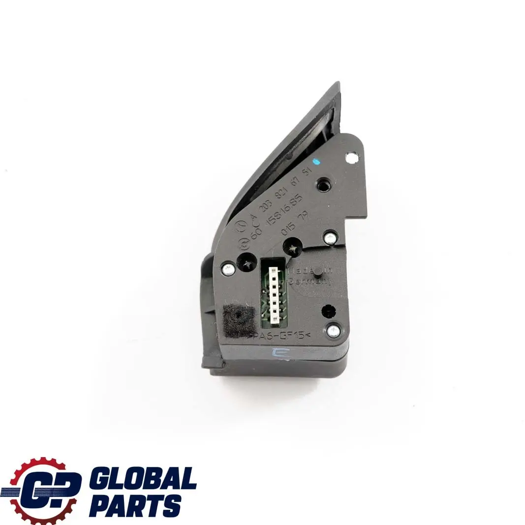 Mercedes-Benz CL203 Steering Wheel Button Switch Left Black Multifunction to with Part number A2038216751 Mercedes-Benz CL203 Steering Wheel Button Switch Left Black Multifunction - SKU A2038216751 - Part number A2038216751