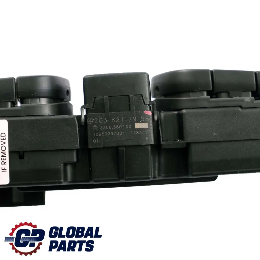 Mercedes-Benz CL203 Center Hazard Control Switch Panel ESP to with Part number A2038204910 Mercedes-Benz CL203 Center Hazard Control Switch Panel ESP - SKU A2038217958 - Part number A2038204910