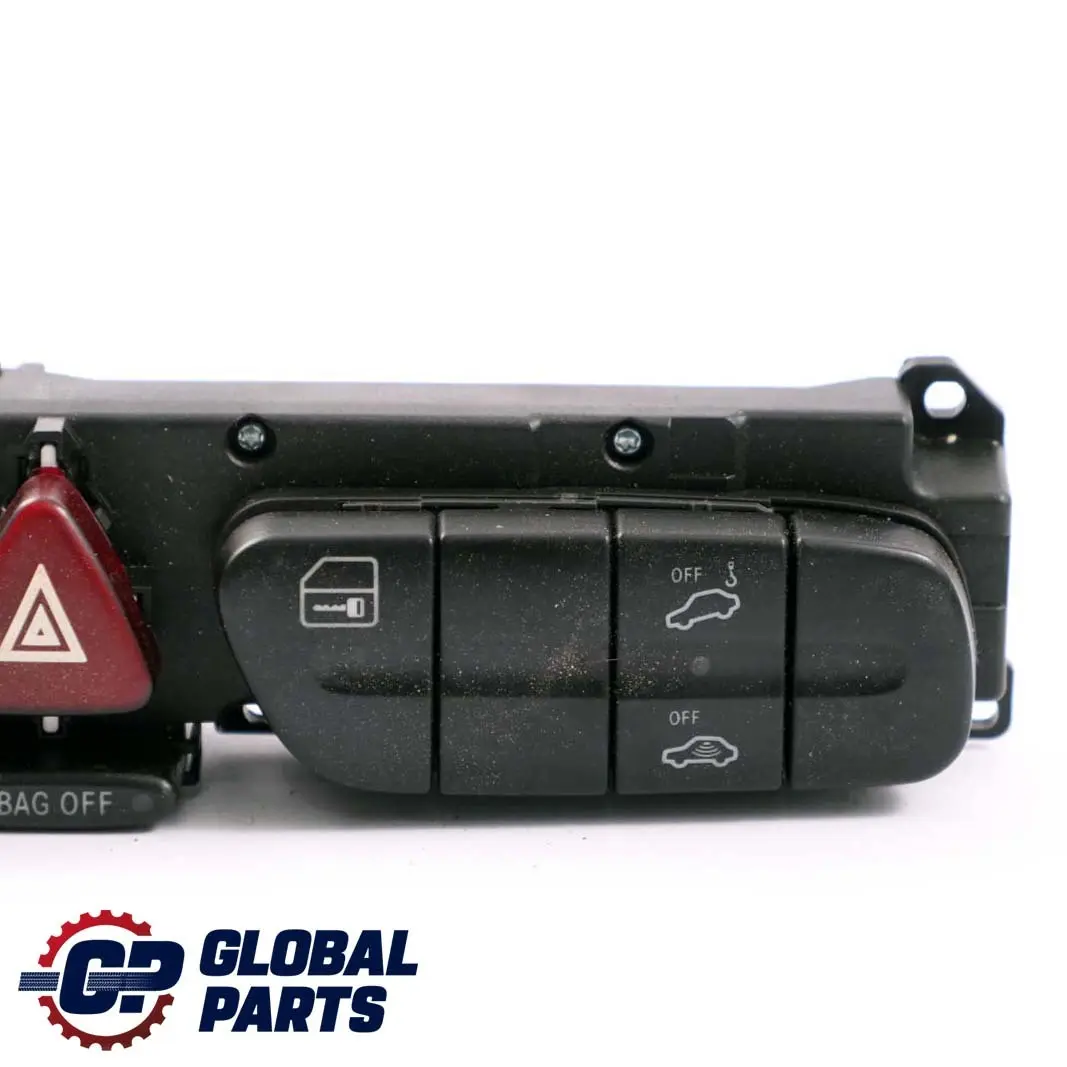 Mercedes-Benz CL203 Central Hazard Control Panel Interruptor ESP para con número de pieza A2038204910 Mercedes-Benz CL203 Central Hazard Control Panel Interruptor ESP - SKU A2038217958 - Número de pieza A2038204910