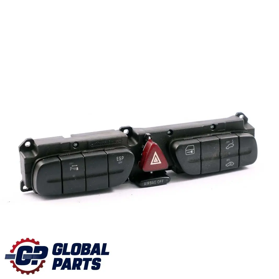  Mercedes-Benz CL203 Center Hazard Control Switch Panel ESP - SKU A2038217958 - Part number A2038204910