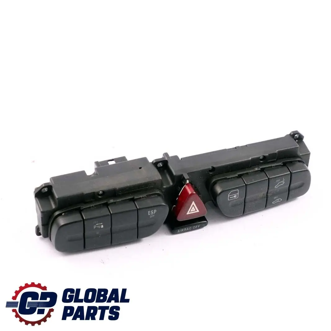  Mercedes-Benz CL203 Center Hazard Control Switch Panel ESP - SKU A2038217958 - Part number A2038204910