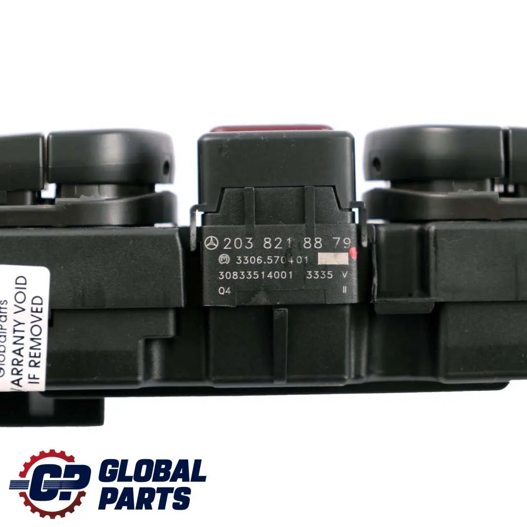 Mercedes Classe C W203 Allarme Porta Blocco ESP Interruttore Pannello Controllo - SKU A2038218879 - Numero di parte A2038218879