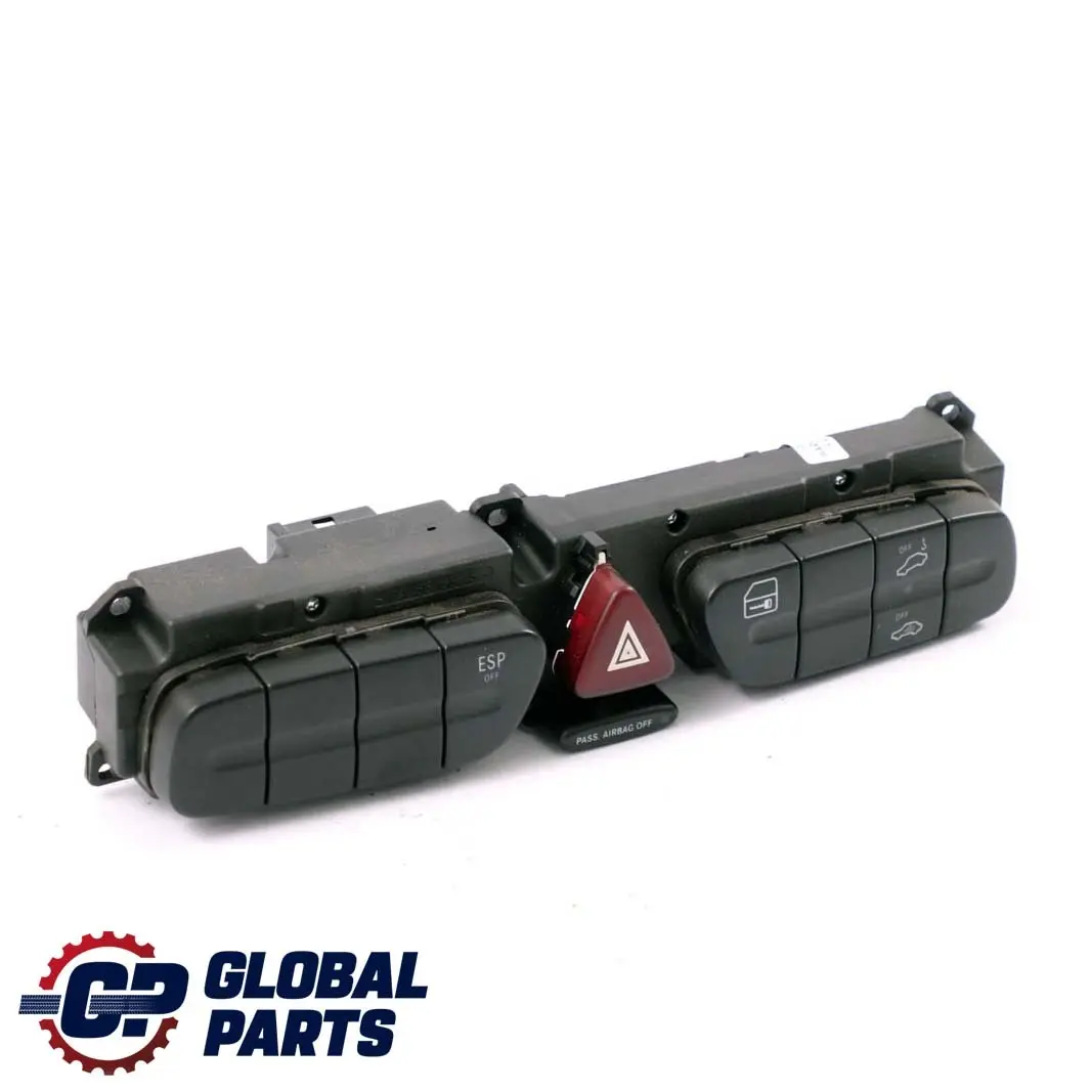 Classe C W203 Allarme Porta Blocco ESP Interruttore Pannello Controllo per Mercedes con numero di parte A2038218879 Mercedes Classe C W203 Allarme Porta Blocco ESP Interruttore Pannello Controllo - SKU A2038218879 - Numero di parte A2038218879