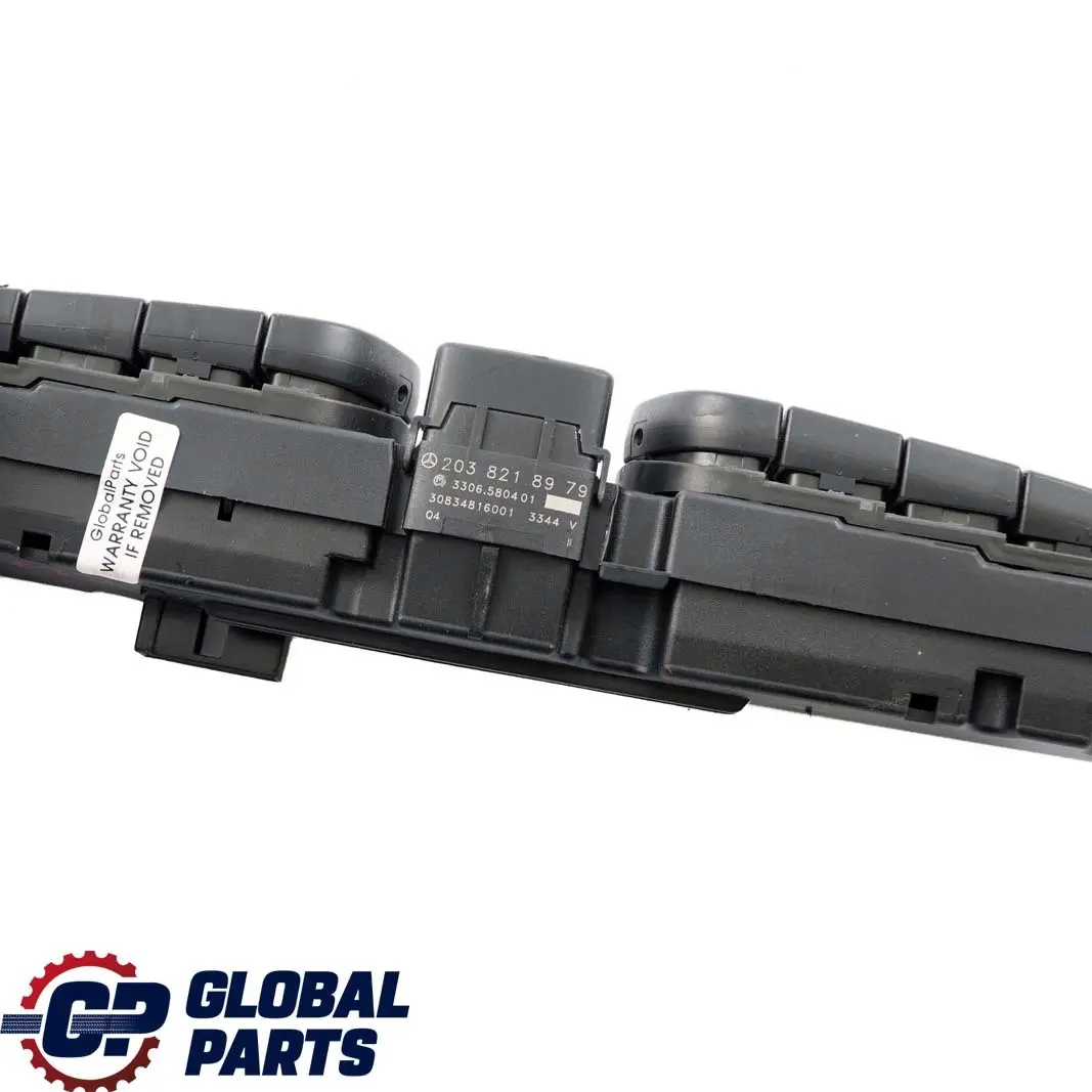 Mercedes-Benz CL203 Central Hazard Control Panel Interruptor ESP para con número de pieza A2038218979 Mercedes-Benz CL203 Central Hazard Control Panel Interruptor ESP - SKU A2038218979 - Número de pieza A2038218979
