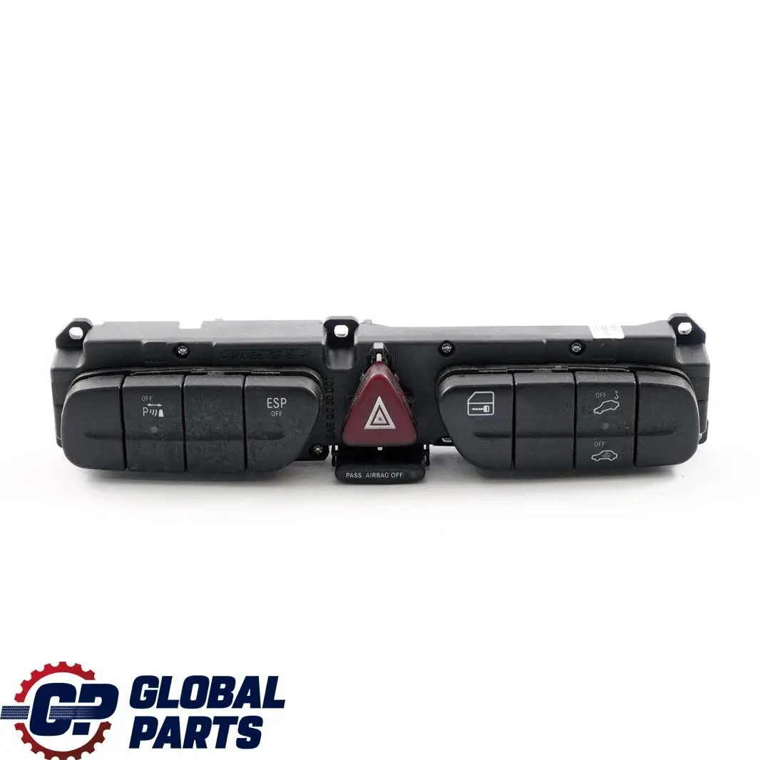 Mercedes-Benz CL203 Center Hazard Control Switch Panel ESP  - SKU A2038218979 - Part number A2038218979