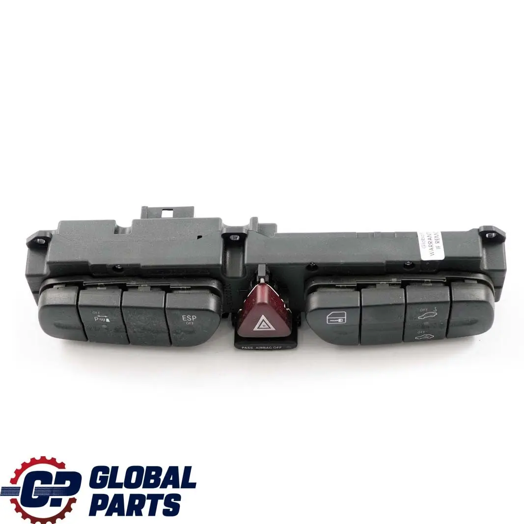 Mercedes-Benz CL203 Center Hazard Control Switch Panel ESP  - SKU A2038218979 - Part number A2038218979