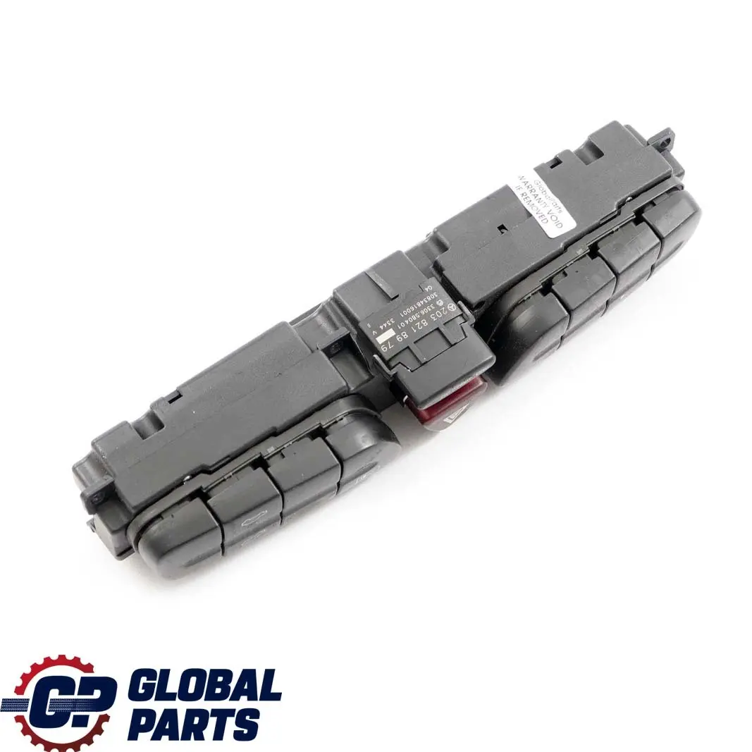  Mercedes-Benz CL203 Central Hazard Control Panel Interruptor ESP - SKU A2038218979 - Número de pieza A2038218979