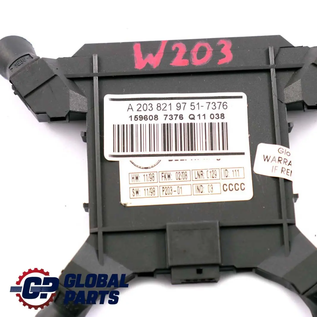  Mercedes-Benz C-Class W203 Alarm Sensor Module Unit - SKU A2038219751-1 - Part number A2038219751
