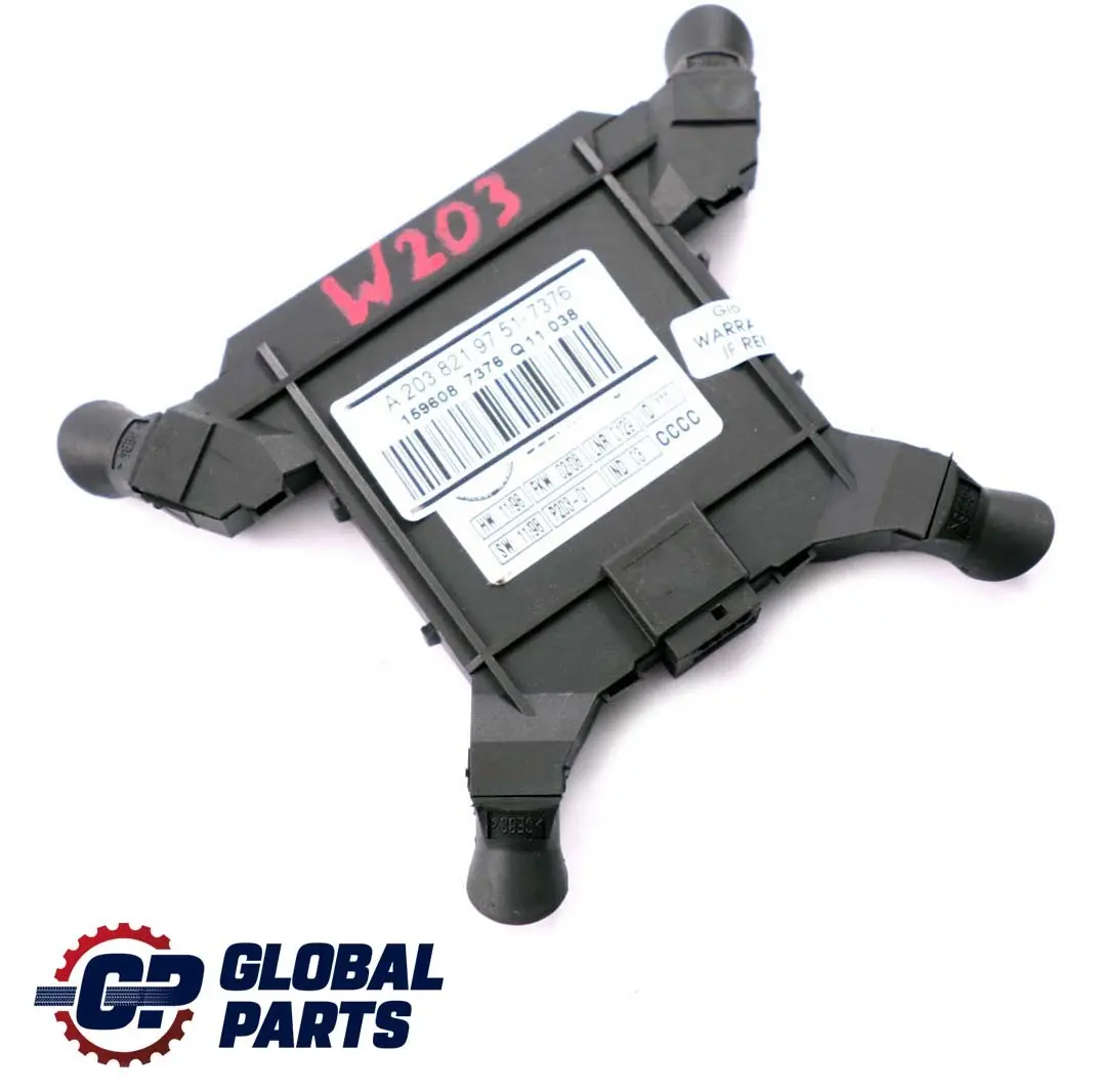  Mercedes-Benz W203 Mouvement Capteur Alarme Module - SKU A2038219751-1 - Numéro de pièce A2038219751