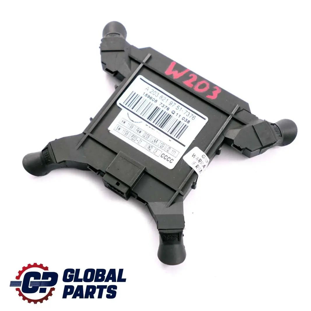  Mercedes-Benz W203 Mouvement Capteur Alarme Module - SKU A2038219751-1 - Numéro de pièce A2038219751