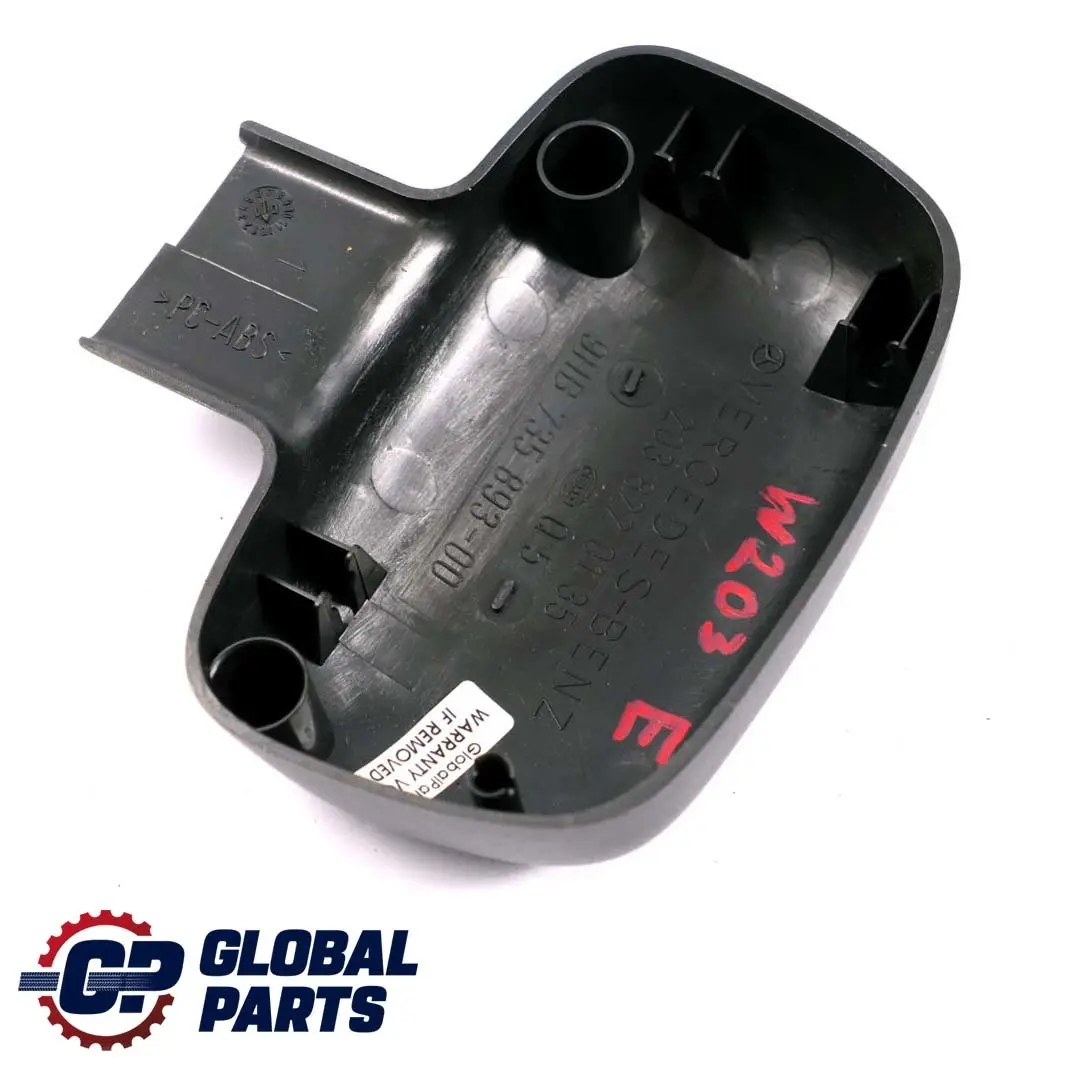 Mercedes-Benz C-Class W203 Light Rain Sensor Cover Trim Black  - SKU A2038220135 - Part number A2038220135