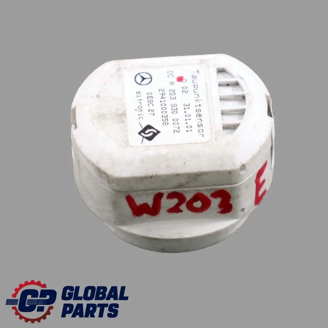 Classe C W203 Sensore Temperatura Soffiante Riscaldatore per Mercedes con numero di parte A2038300072 Mercedes Classe C W203 Sensore Temperatura Soffiante Riscaldatore - SKU A2038300072 - Numero di parte A2038300072