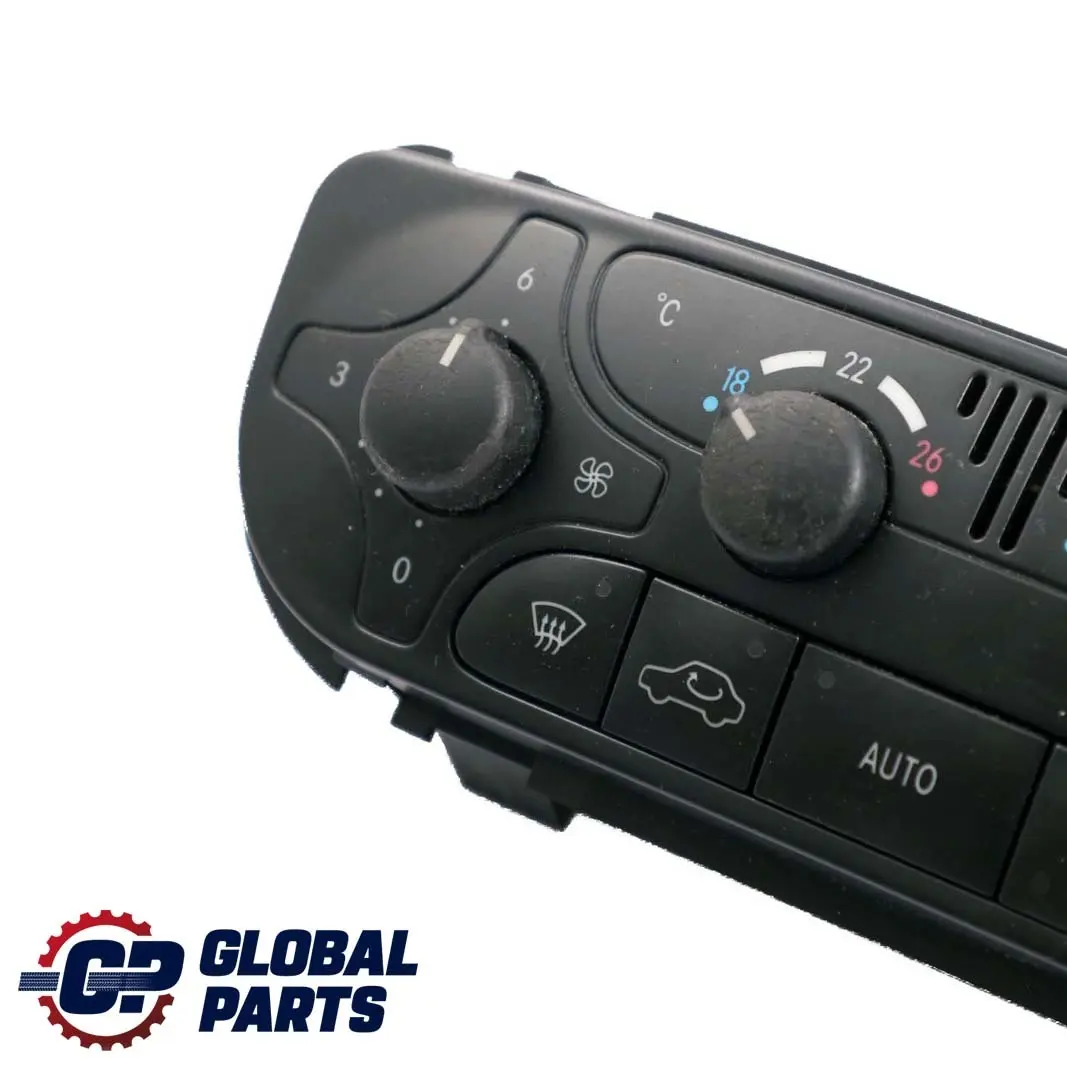 Mercedes-Benz C-Class W203 Heater Climate Control Unit Switch Panel to with Part number A2038300285 Mercedes-Benz C-Class W203 Heater Climate Control Unit Switch Panel - SKU A2038300285 - Part number A2038300285