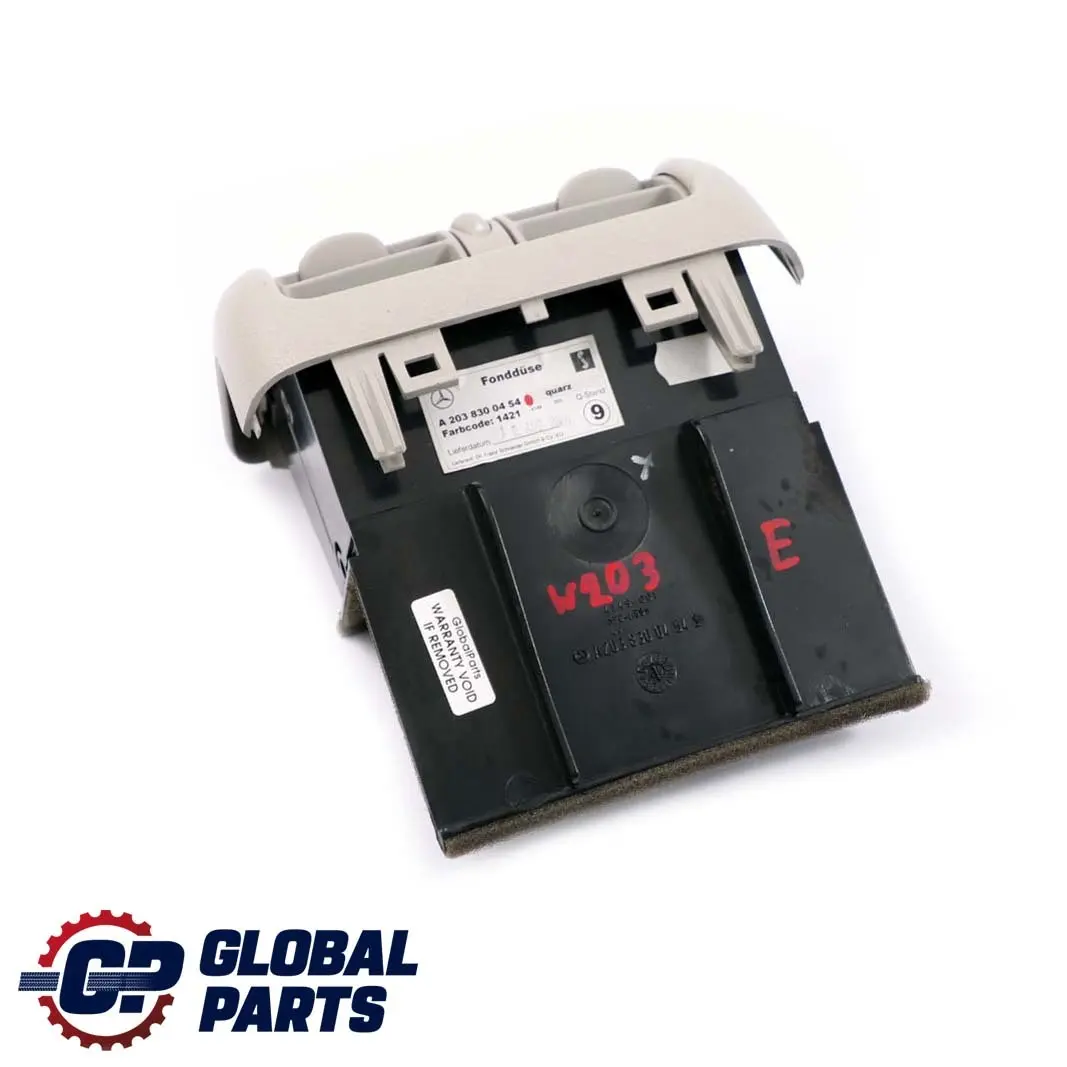 Mercedes-Benz C-Class W203 Centre Console Rear Air Vent Grill to with Part number A2038300454 Mercedes-Benz C-Class W203 Centre Console Rear Air Vent Grill - SKU A2038300454 - Part number A2038300454