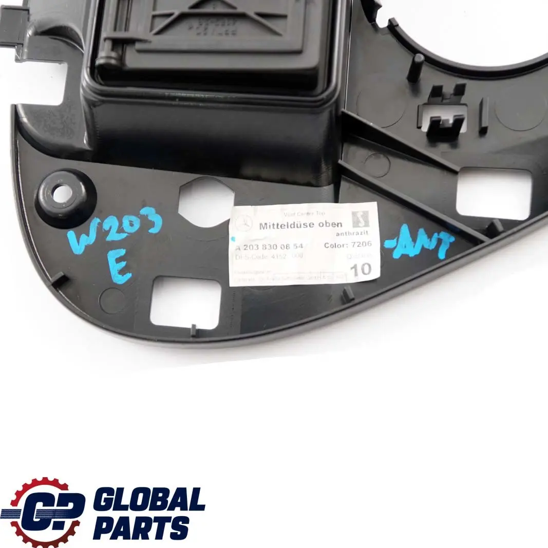  Mercedes-Benz C W203 Salpicadero Rejilla De ventilacion Antracita - SKU A2038300854-ANT - Número de pieza A2038300854