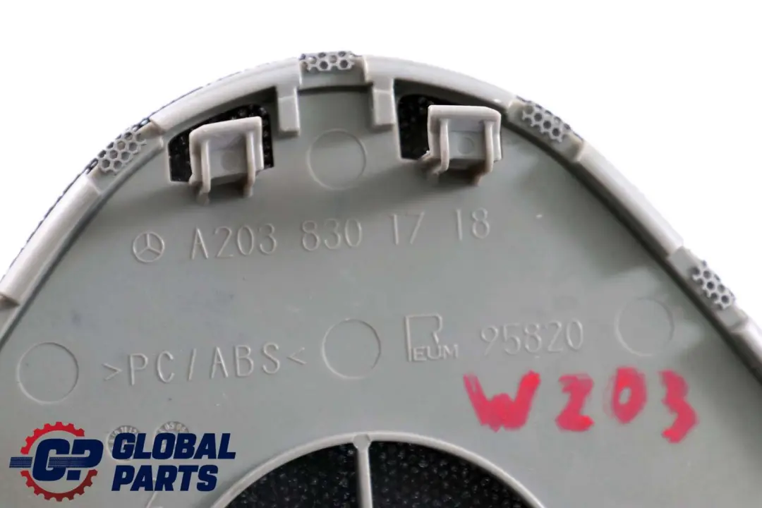  Mercedes-Benz C-Klasse W203 Abdeckung Mitte Oben Lautsprecher - SKU A2038301718 - Teilenummer A2038301718