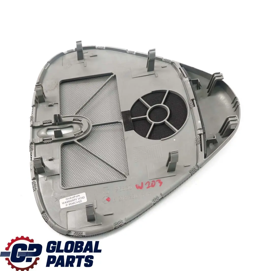 Mercedes-Benz W203 Tableau de Bord Buse D'Air Capot Alpaca Gris Fonce - SKU A2038301818 - Numéro de pièce A2038301818