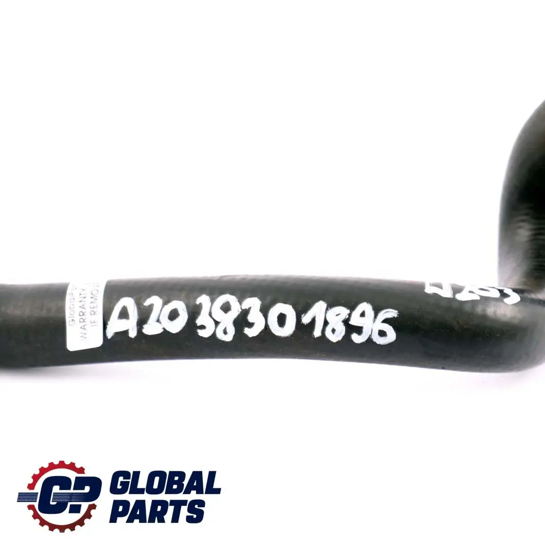  Mercedes-Benz C CLK Class W203 C209 Radiator Hose Heating Tube Pipe - SKU A2038301896 - Part number A2038301896