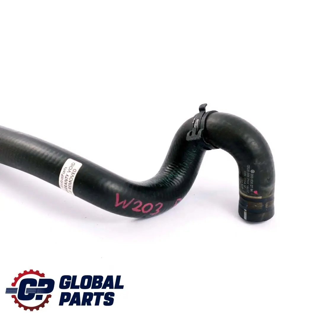 Mercedes-Benz W203 Tuyau de Radiateur Tuyau Flexible pour à propos du numéro de pièce A2038302796 Mercedes-Benz W203 Tuyau de Radiateur Tuyau Flexible - SKU A2038302796 - Numéro de pièce A2038302796