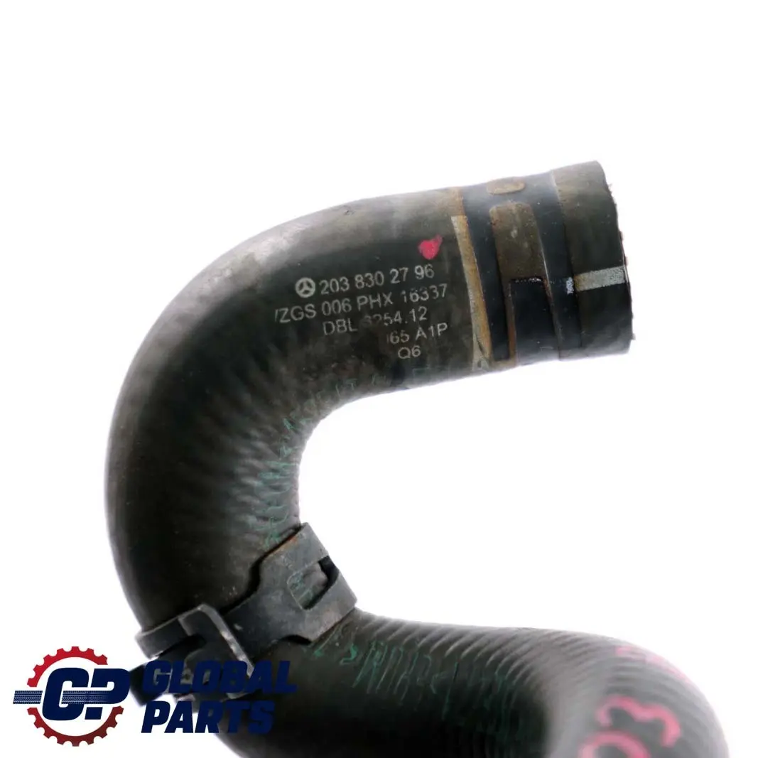  Mercedes-Benz W203 Tuyau de Radiateur Tuyau Flexible - SKU A2038302796 - Numéro de pièce A2038302796