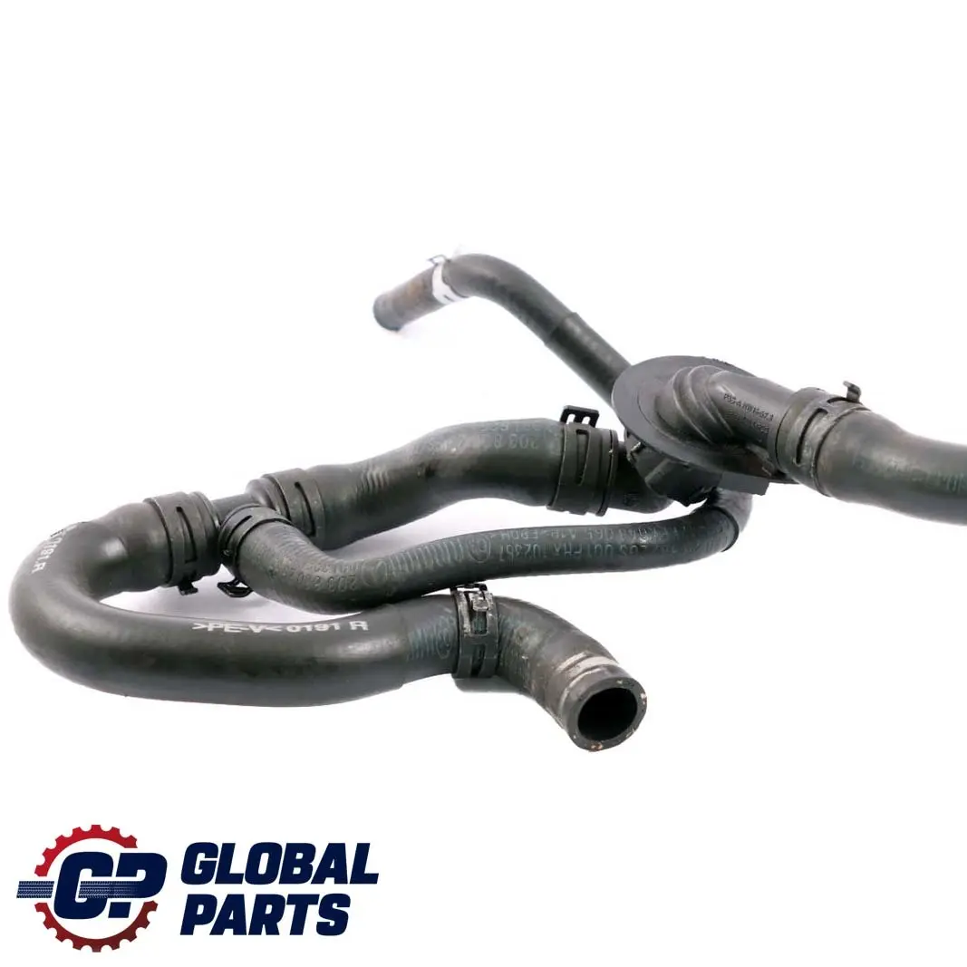  Mercedes-Benz C 180 W203 M111 Engine Heating Water Coolant Hose - SKU A2038302996 - Part number A2038302996