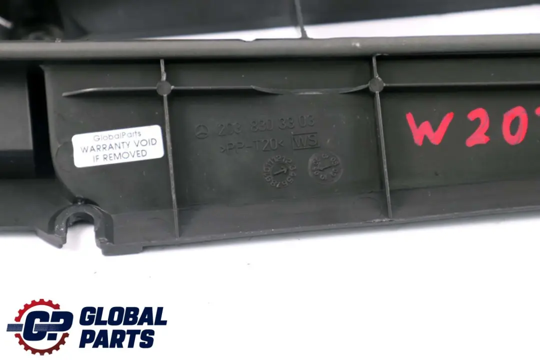 Carcasa Delantera Entrada Filtro Aire para Mercedes CLK W203 C209 con número de pieza A1698310244 Mercedes CLK W203 C209 Carcasa Delantera Entrada Filtro Aire - SKU A2038303303 - Número de pieza A1698310244