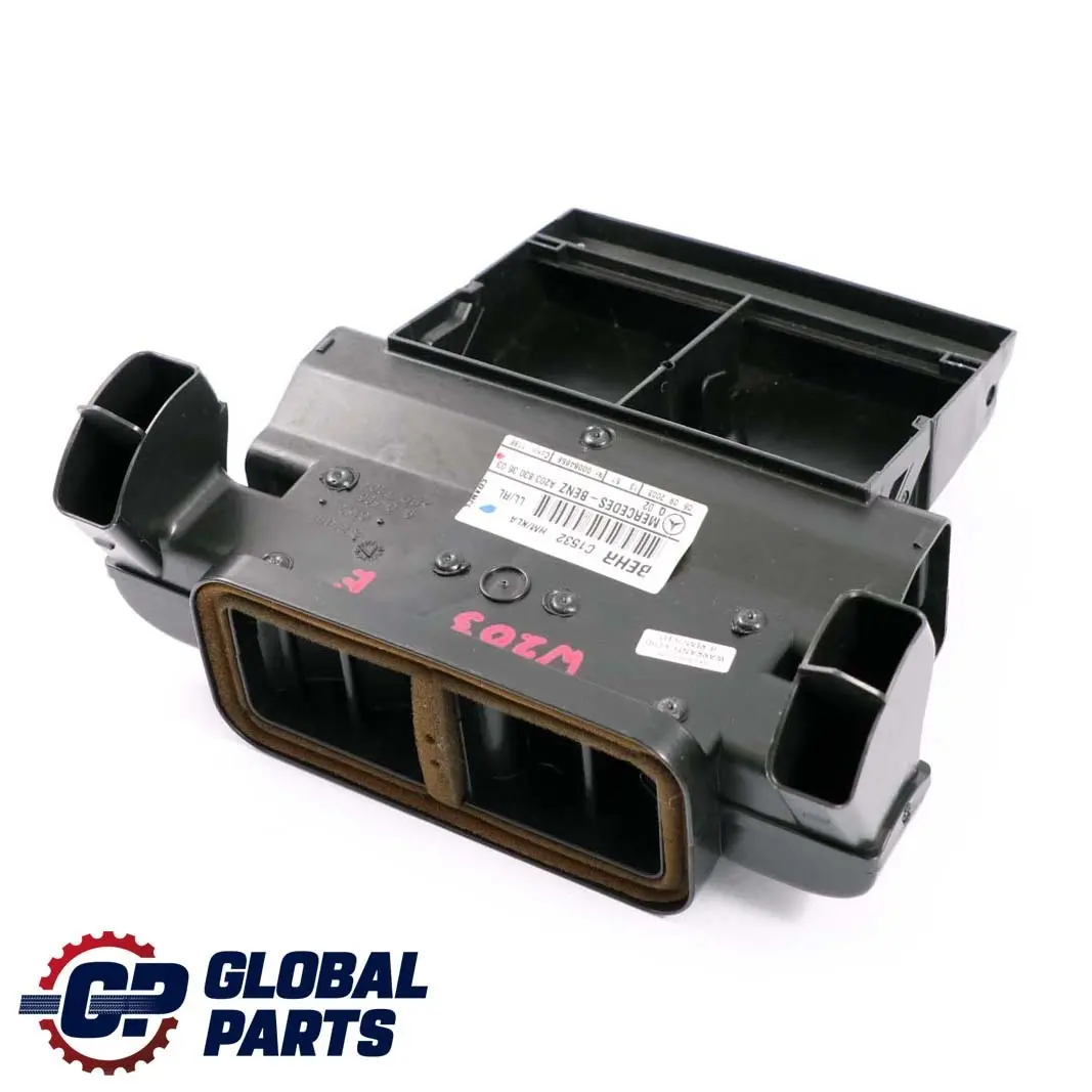 Mercedes W203 Salpicadero Centro Aire Ventilaciones Carcasa Distribuidor - SKU A2038303603 - Número de pieza A2038303603