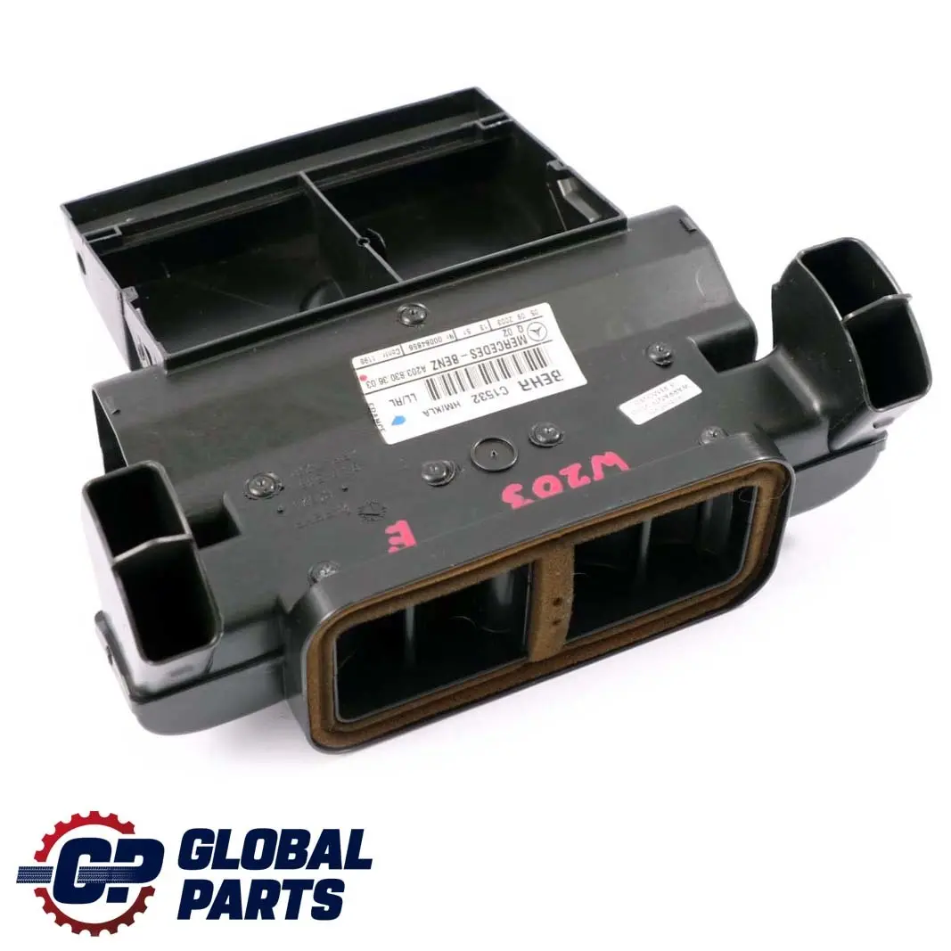 Cruscotto Centro Prese Alloggiamento Distributore per Mercedes W203 con numero di parte A2038303603 Mercedes W203 Cruscotto Centro Prese Alloggiamento Distributore - SKU A2038303603 - Numero di parte A2038303603