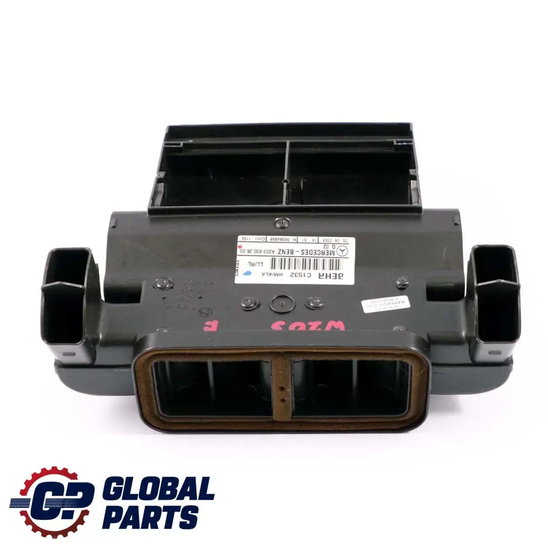 Mercedes W203 Cruscotto Centro Prese Alloggiamento Distributore A2038303603