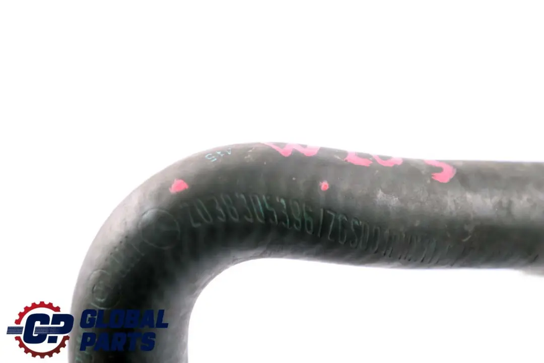 Mercedes-Benz C CLK Class W203 C209 Engine Water Coolant Hose Pipe to with Part number A2038305396 Mercedes-Benz C CLK Class W203 C209 Engine Water Coolant Hose Pipe - SKU A2038305396-1 - Part number A2038305396