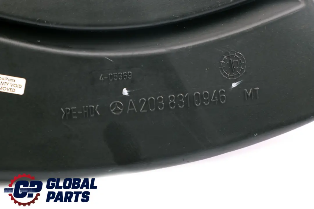 Mercedes W203 C209 Rura kanału powietrza lewa - SKU A2038310946 - Numer Części A2038310946