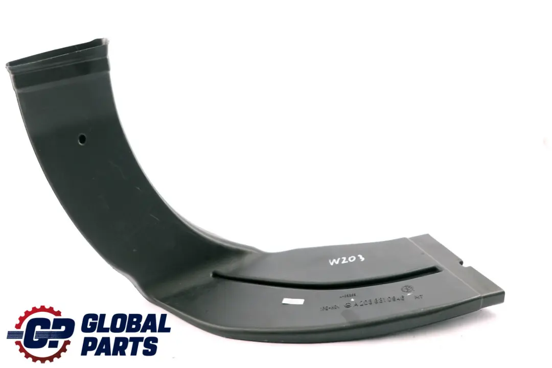 Rura kanału powietrza lewa do Mercedes W203 C209 o numerze A2038310946 Mercedes W203 C209 Rura kanału powietrza lewa - SKU A2038310946 - Numer Części A2038310946