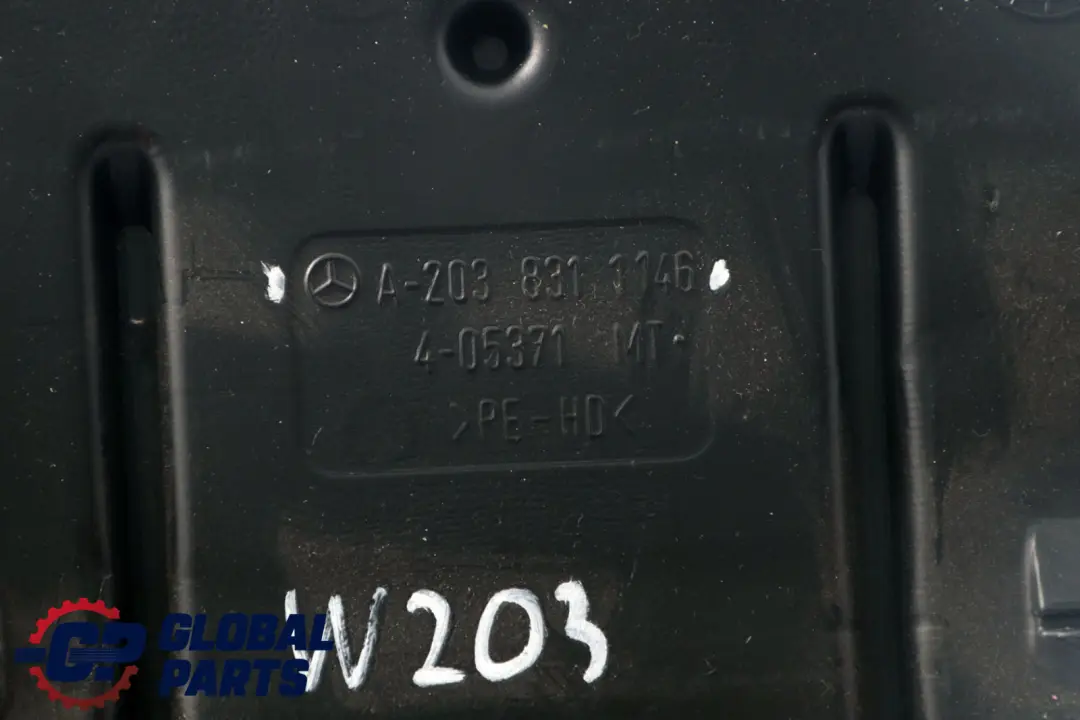  Mercedes-Benz C CLK Class CL203 W203 Air Duct Guide Heater Blower - SKU A2038311146 - Part number A2038311146