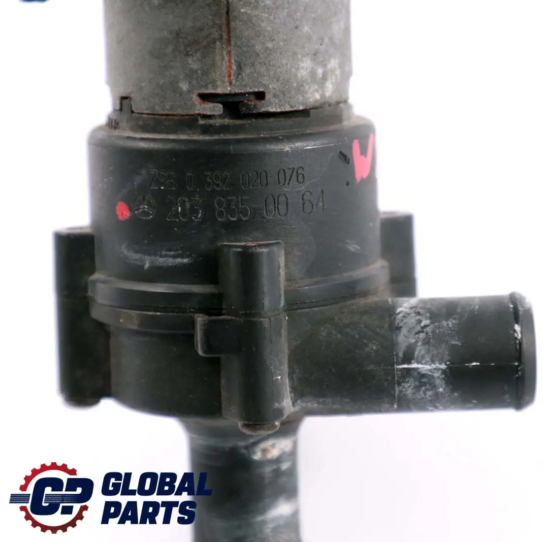 Mercedes-Benz C CLK Klasse W203 W209 Wasserpumpe Zusatzwasserpumpe für mit Teilenummer A2038350064 Mercedes-Benz C CLK Klasse W203 W209 Wasserpumpe Zusatzwasserpumpe - SKU A2038350064 - Teilenummer A2038350064