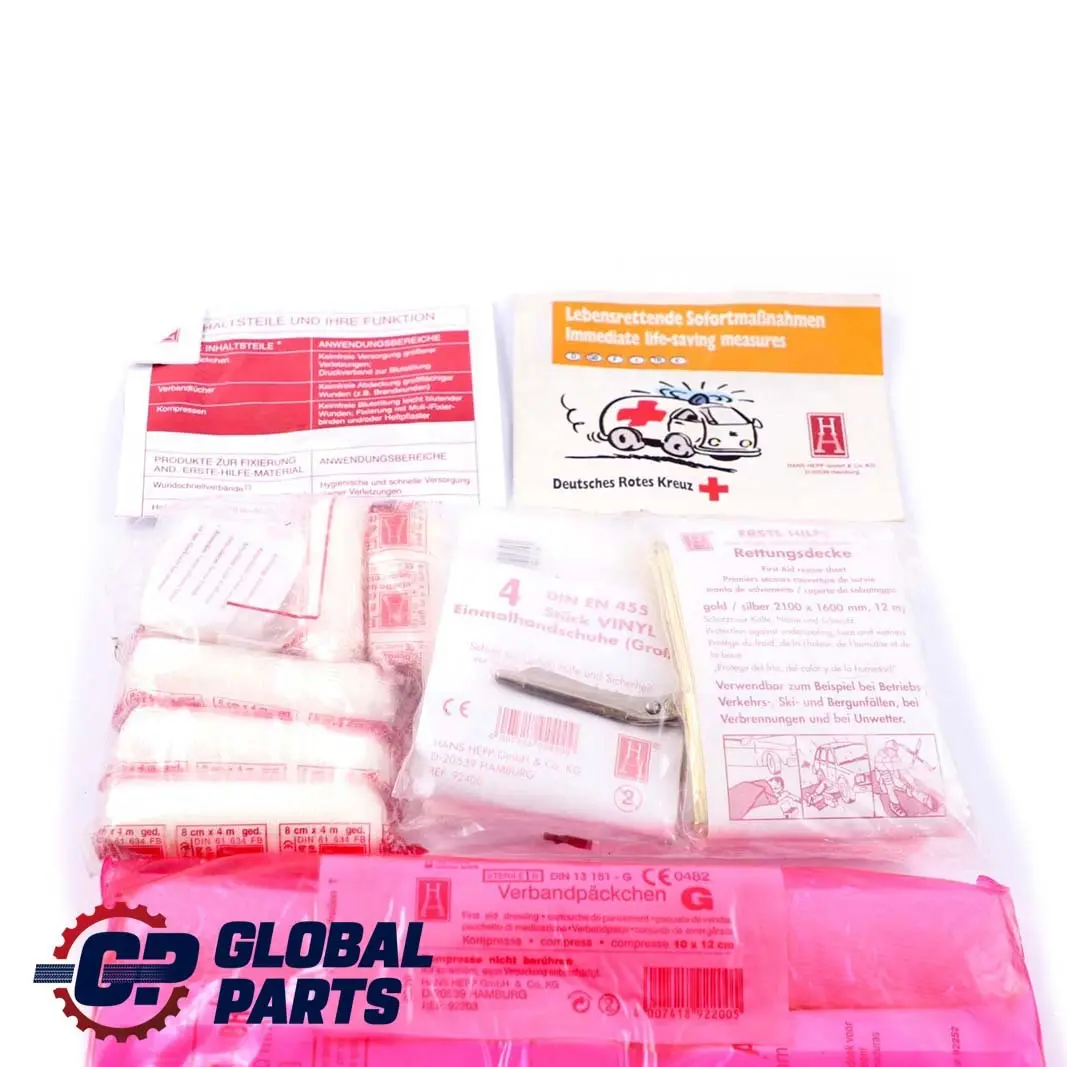 Aid Emergency Medical Kit Bag to Mercedes ML W163 W203 First with Part number A2038600050 Mercedes ML W163 W203 First Aid Emergency Medical Kit Bag - SKU A2038600050 - Part number A2038600050